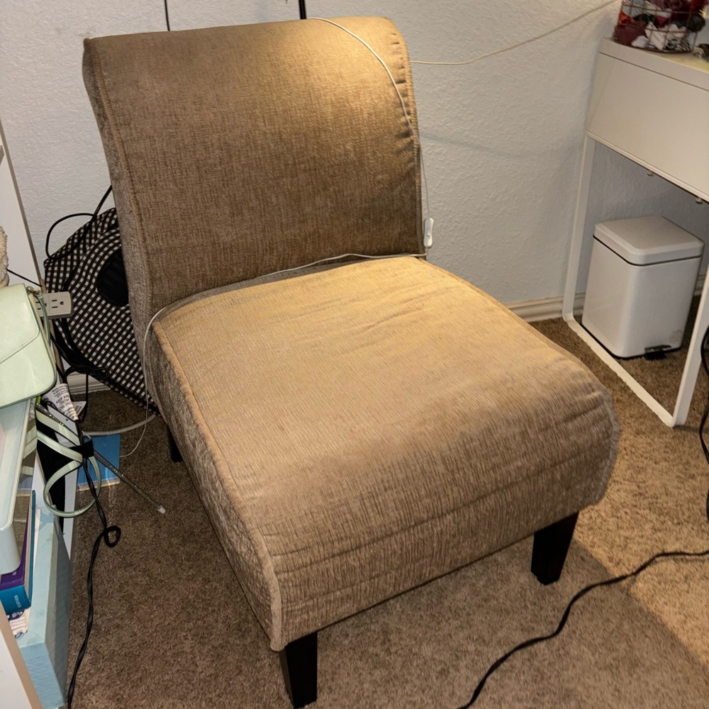 Small brown couch